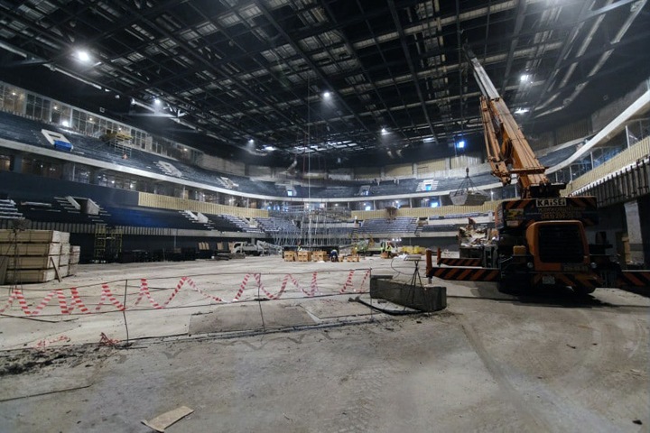 Рабочий погиб на стройке новосибирского ЛДС Рабочий погиб на стройке новосибирского ЛДС