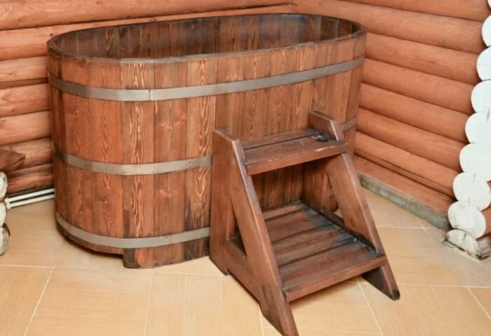 Деревянные купели для бани: преимущества решения Деревянные купели для бани: преимущества решения