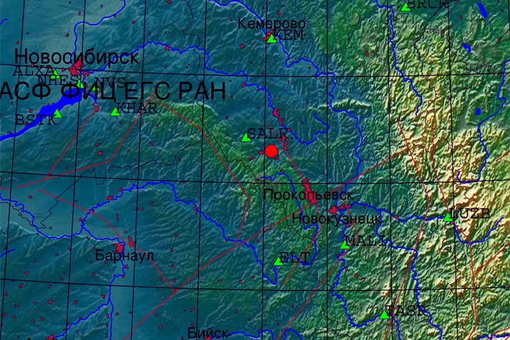 Землетрясение произошло около кемеровской деревни