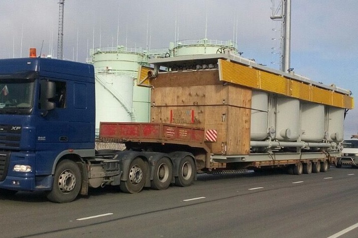 Перевозка негабаритного груза