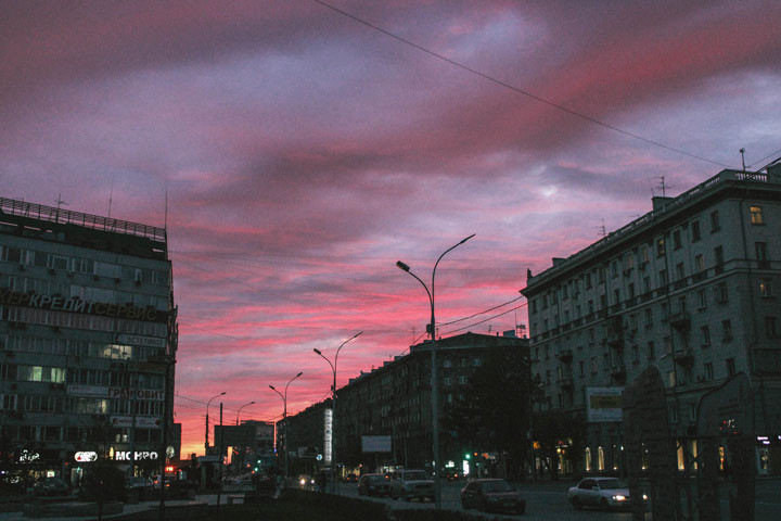 Над Новосибирском сгущаются тучи