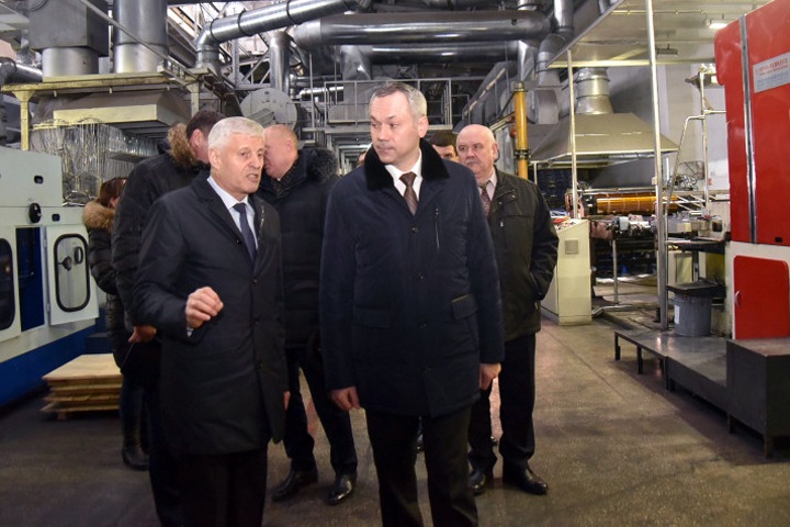 Врио губернатора встретился с новосибирскими промышленниками