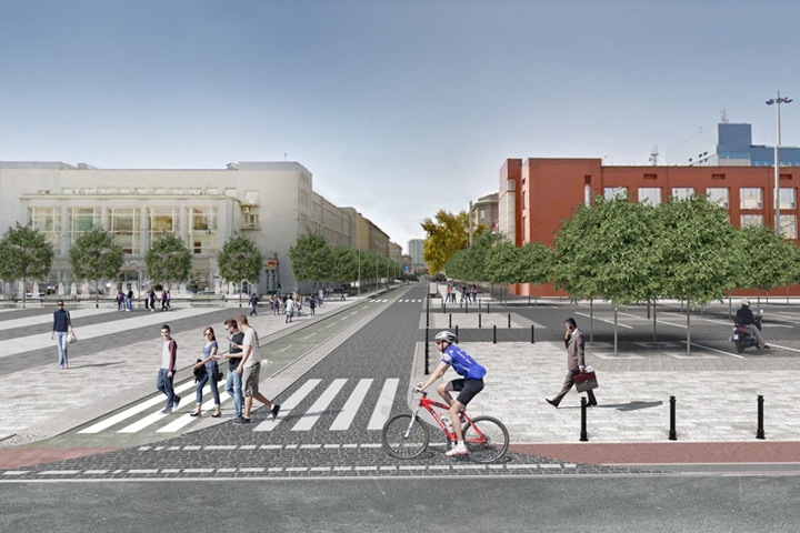 Удобный для пешеходов маршрут появится в Новосибирске Удобный для пешеходов маршрут появится в Новосибирске