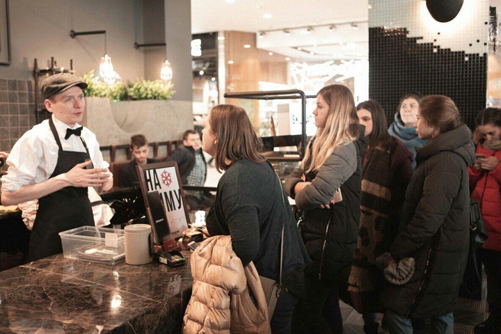 Омская сеть кофеен открылась в Новосибирске Омская сеть кофеен открылась в Новосибирске