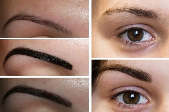Краска для бровей – подробности