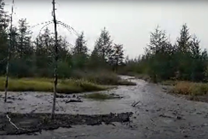 Новые сливы с предприятия «Норникеля» протянулись на 7 км