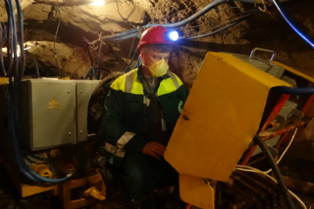 ППГХО ввел в эксплуатацию новый комбайн вертикальной проходки