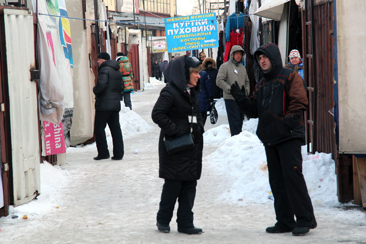 Два рынка новосибирской барахолки закрылись Два рынка новосибирской барахолки закрылись