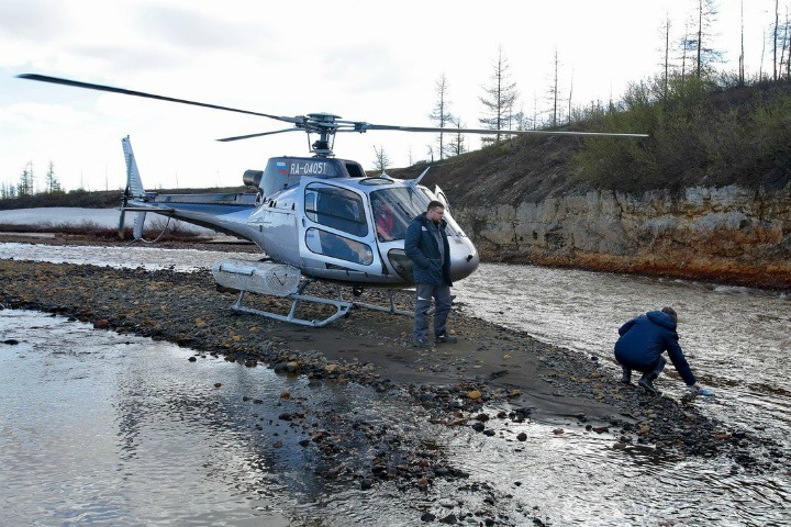 Площадь загрязнения нефтепродуктами в Норильске составила 180 тыс. кв. метров