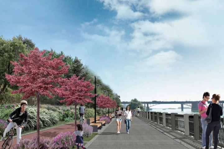 Новую набережную в Новосибирске представили в виде острова Новую набережную в Новосибирске представили в виде острова